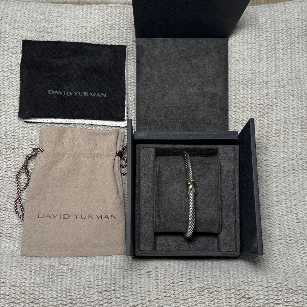 David Yurman Crossover Cable Bracelet 5mm Small - Picture 3 of 13